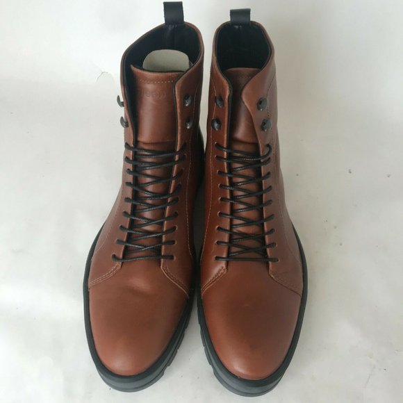 Hood Rubber Company Mens Leather Hudson Waterproof main image 7